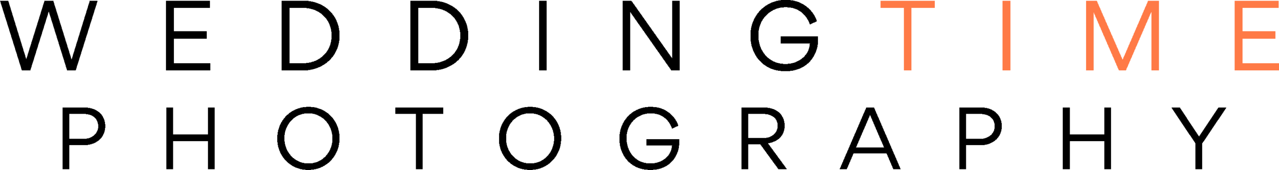 wedding time schwarz schrift trans